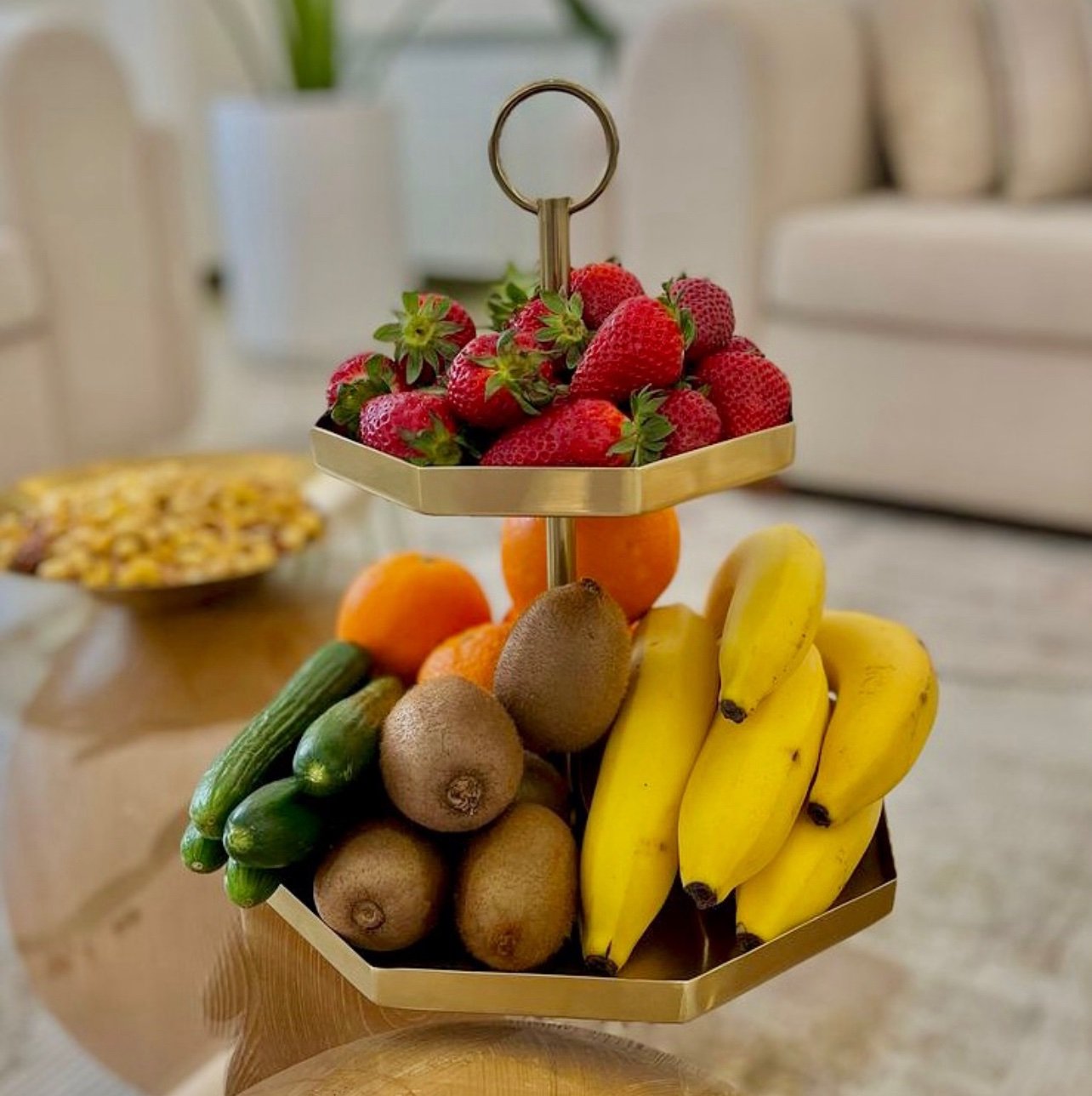 ✨GOKVÄLLÅ
Serving stand, two tiers, 27x27x32 cm