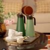 ✨GOKVÄLLÅ
Vacuum flask, light green, 1 l