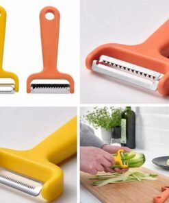 UPPFYLLD✨
Vegetable cutters, set of 2, bright yellow/bright