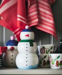 ‏VINTERFINT
‏Tin with lid, set of 3, snowman