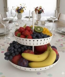 Alternative view of ✨GARNERA
Serving stand, 2 rows, white