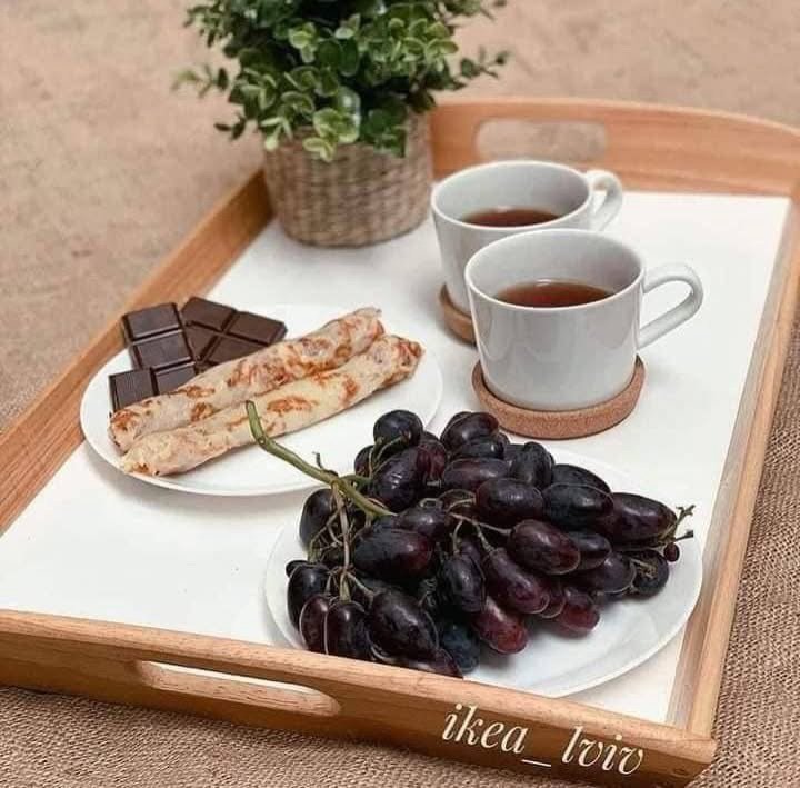 ✨KLACK
Tray, rubber wood
Size 38 x 58 cm - Image 3
