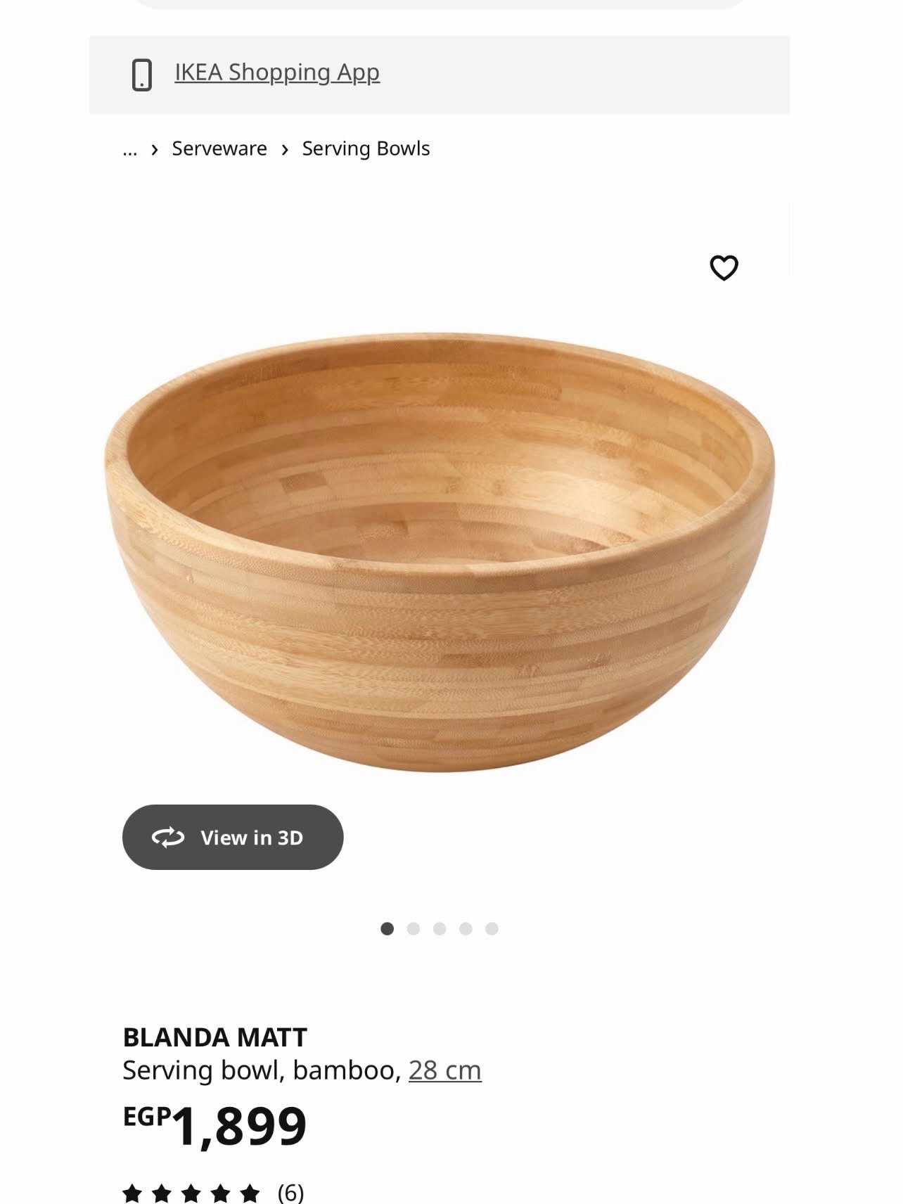 ✨BLANDA MATT
Serving bowl size 28cm - Image 3