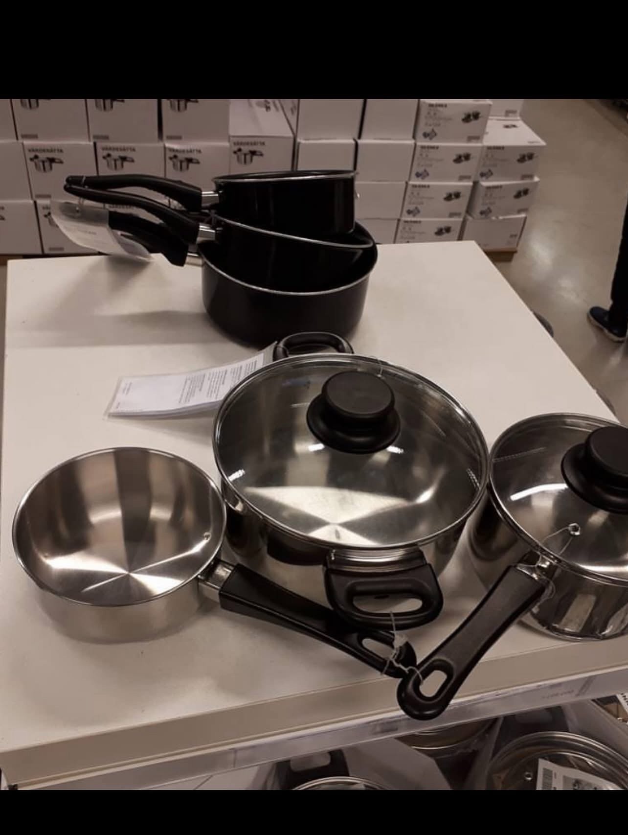 ✨ANNONS
5-piece cookware set, glass/stainless steel - Image 7