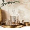Gold tray