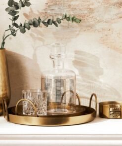 Gold tray