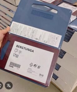 Alternative view of BERGTUNGA✨ Chopping board, set of 2, dark blue/red