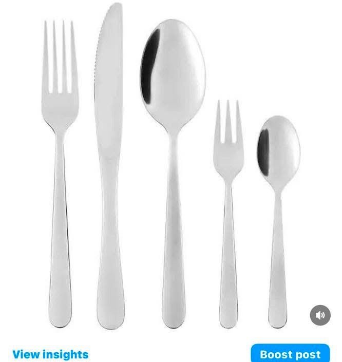 ✨MARTORP
30-piece cutlery set, stainless steel - Image 5