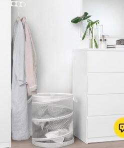✨FYLLEN
Laundry basket, white, 79 l