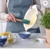 ✨BÄCKRÖDING
Spatula, set of 2, wood/dark grey-green