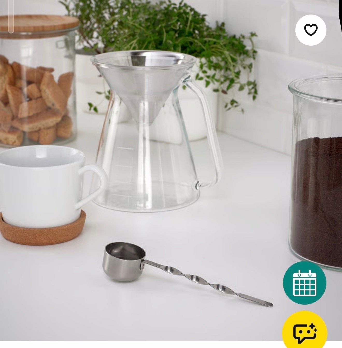 ✨HUVUDTÅG
Coffee measuring scoop, stainless steel - Image 3