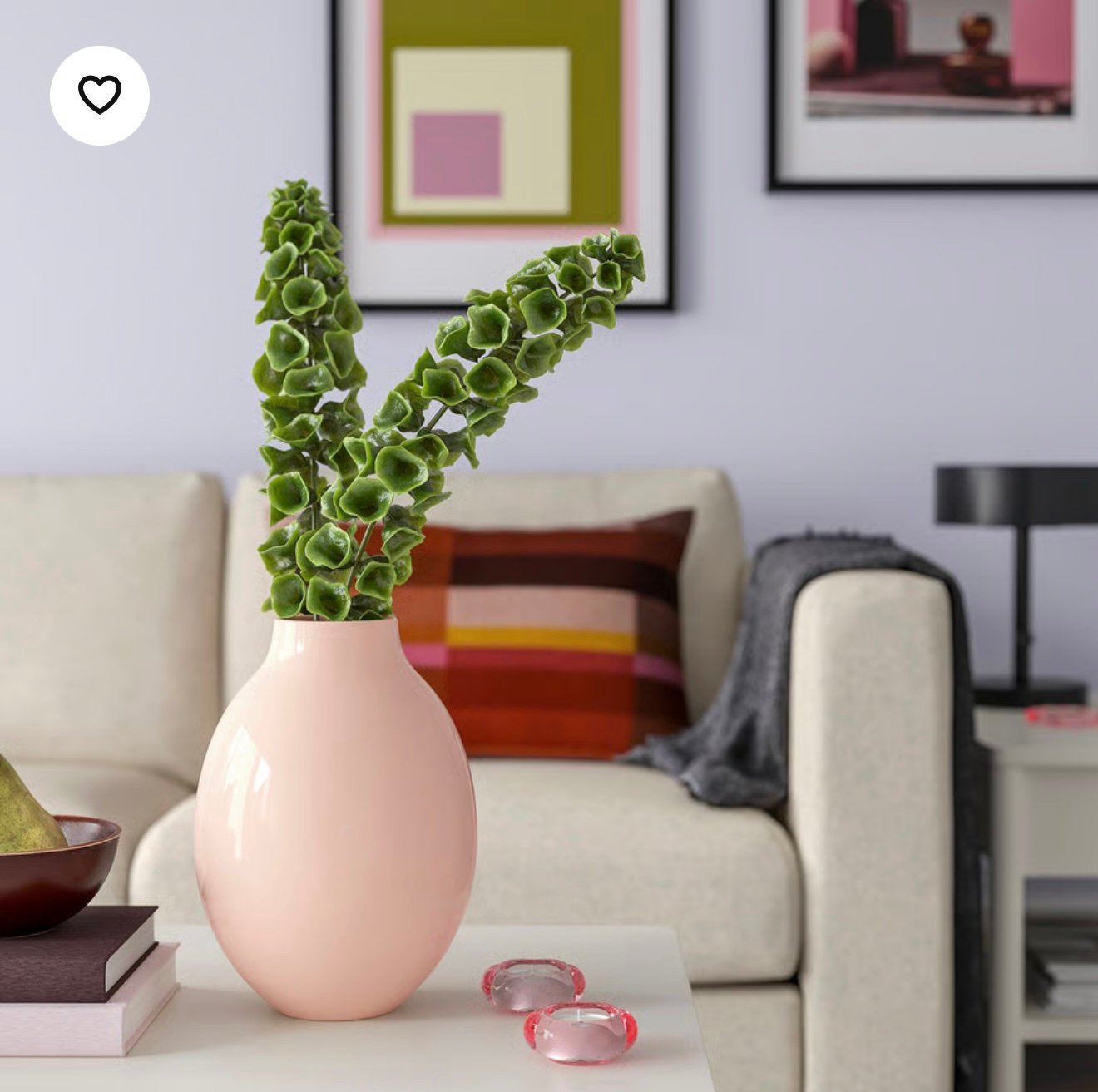 ✨BLODBJÖRK
Vase, pale pink, 25 cm - Image 4