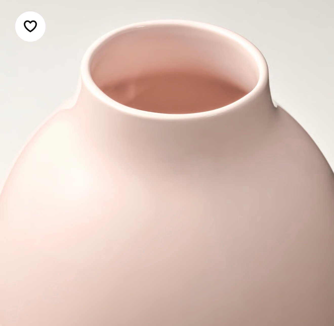 ✨BLODBJÖRK
Vase, pale pink, 25 cm - Image 6
