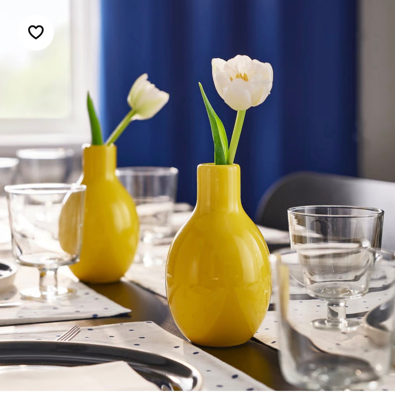 ✨BLODBJÖRK
Vase, yellow, 16 cm - Image 4