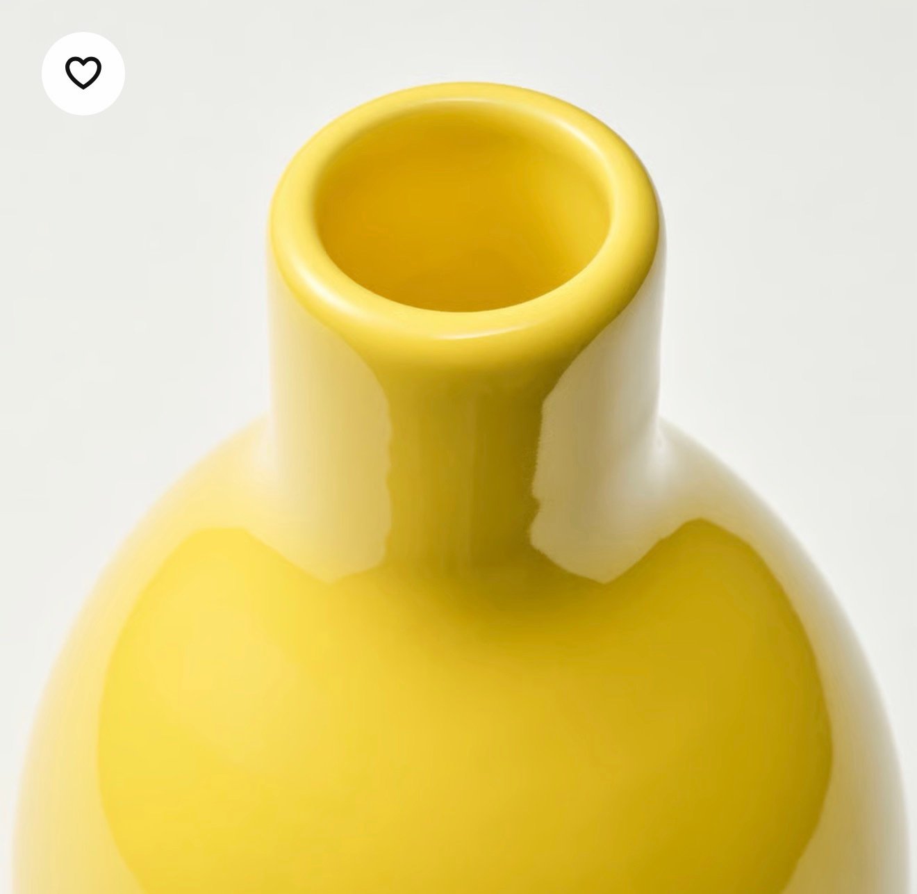 ✨BLODBJÖRK
Vase, yellow, 16 cm - Image 6