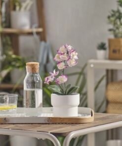 ✨FEJKA
Artificial potted plant, in/outdoor Orchid/light purple, 9 cm