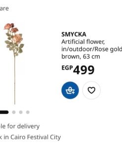 Alternative view of ✨SMYCKA
Artificial flower, in/outdoor/Rose golden-brown, 63 cm