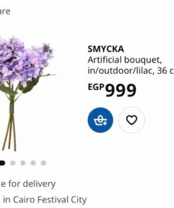 Alternative view of ✨SMYCKA
Artificial bouquet, in/outdoor/lilac, 36 cm