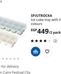 ✨SPJUTROCKA
Ice cube tray with lid, mixed colours - Image 6
