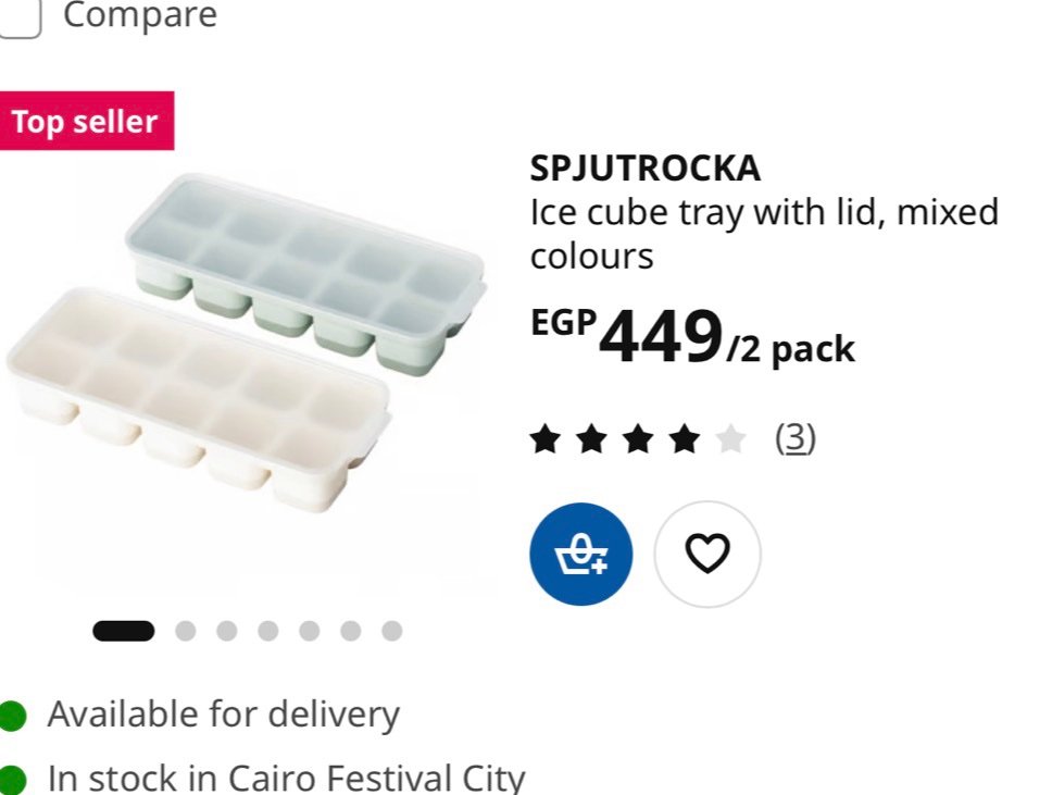 ✨SPJUTROCKA
Ice cube tray with lid, mixed colours - Image 6