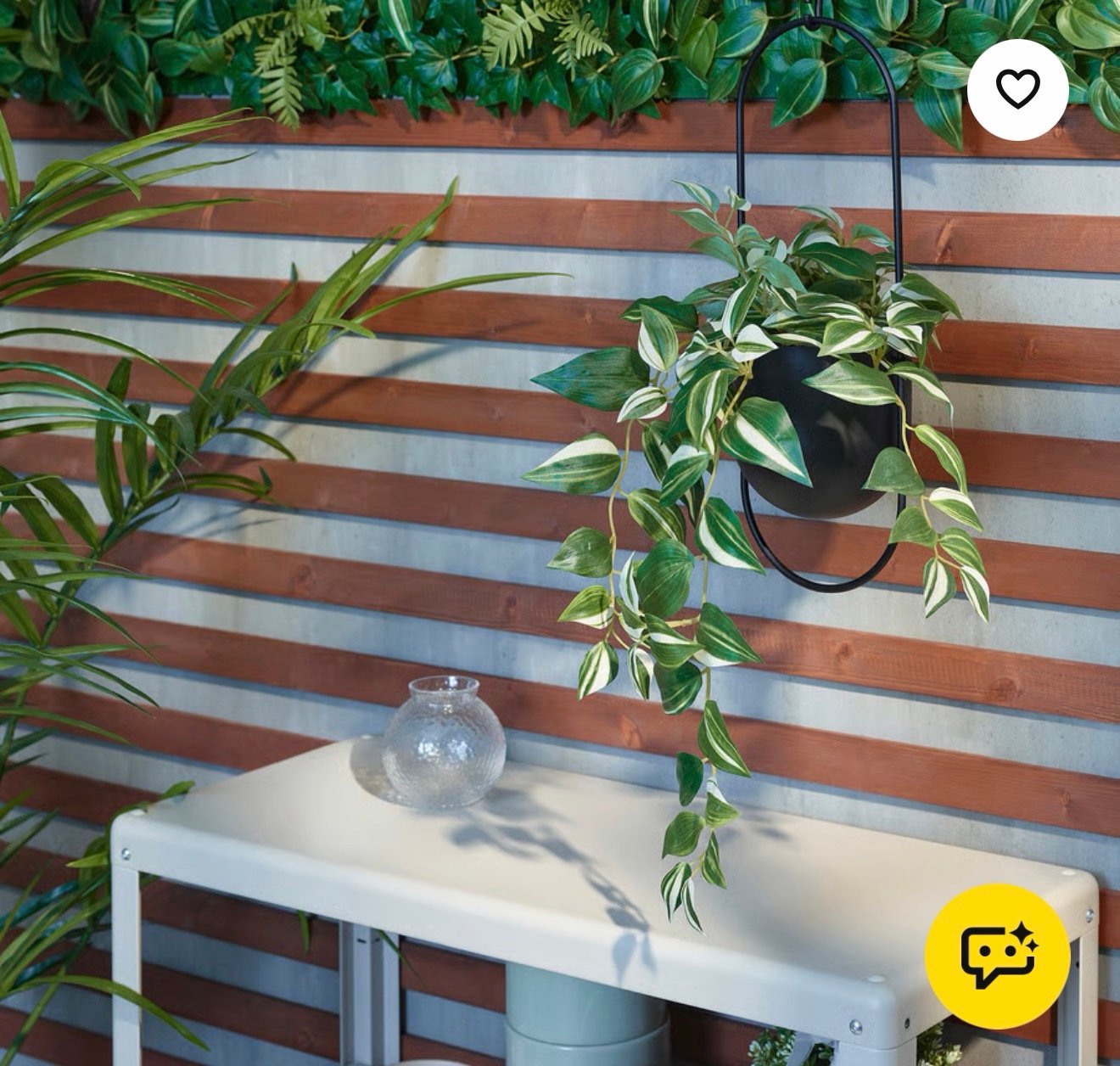 ✨FEJKA
Artificial potted plant, in/outdoor/tradescantia zebrina, 12 cm - Image 3