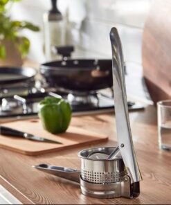 Potato press, stainless steel π