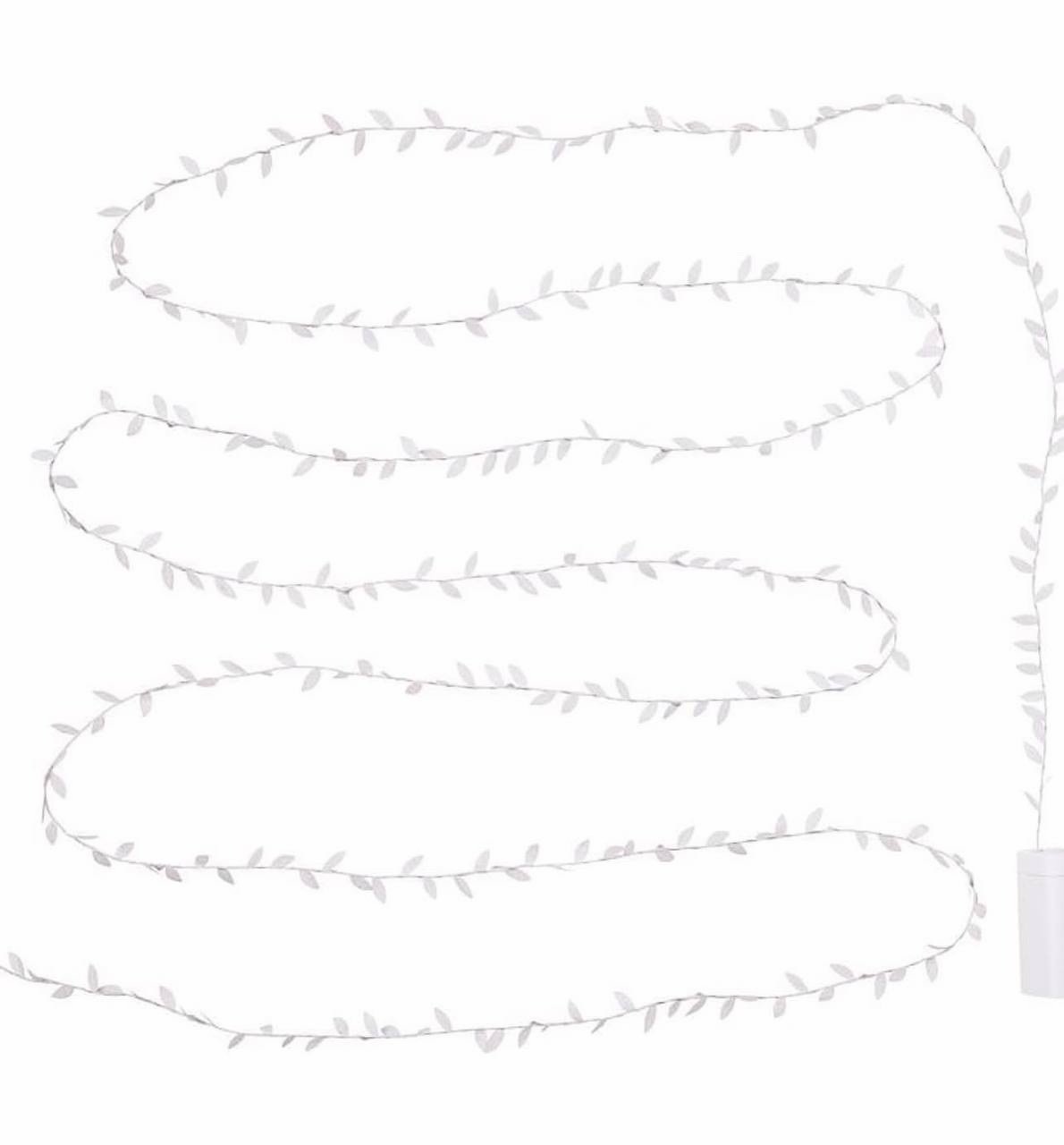✨STRÅLA
LED LIGHTING BAR WITH 40 BULBS, BATTERY OPERATED PAPER/WHITE - Image 2