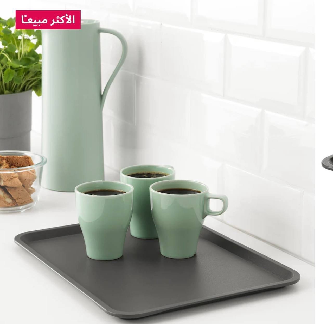 ✨ TILLGÅNG
Tray, grey, 37x29 cm - Image 4