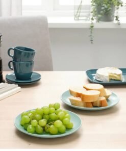 Alternative view of ✨FÄRGKLAR Side plate, matt light turquoise20 cm