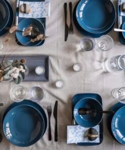 Alternative view of ✨FÄRGRIK Plate ,Glossy Dark Turquoise 26cm 