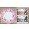 ✨Set 2 porceain cups & saucers 240 ml in gift box SPRING PARADE 🌸