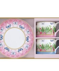 ✨Set 2 porceain cups & saucers 240 ml in gift box SPRING PARADE 🌸