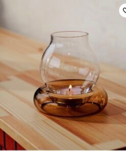 Alternative view of ✨OMMJÄNGE
Tealight holder, glass, 12 cm
