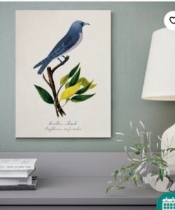 Alternative view of ✨PJÄTTERYD
Picture, bird blue, 30x40 cm