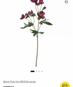 Alternative view of ✨SMYCKA
Artificial flower, in/outdoor Christmas rose, 50 cm