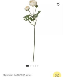 Alternative view of ✨SMYCKA
Artificial flower, in/outdoor Ranunculus/white, 52 cm