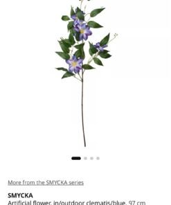 Alternative view of ✨SMYCKA
Artificial flower, in/outdoor clematis/blue, 97 cm
