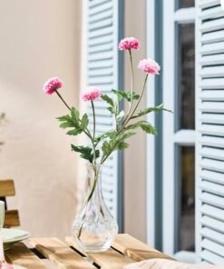 ✨SMYCKA
Artificial flower, in/outdoor Chrysanthemums/pink, 75 cm