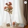 ✨SMYCKA
Artificial flower, in/outdoor/Rose golden-brown, 63 cm