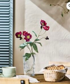 ✨SMYCKA
Artificial flower, in/outdoor Christmas rose, 50 cm