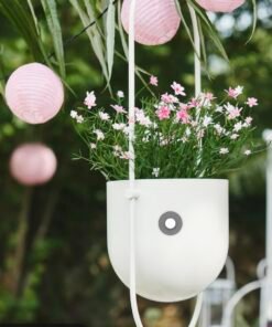 ✨FEJKA
Artificial potted plant, in/outdoor/Baby’s breath pink, 9 cm