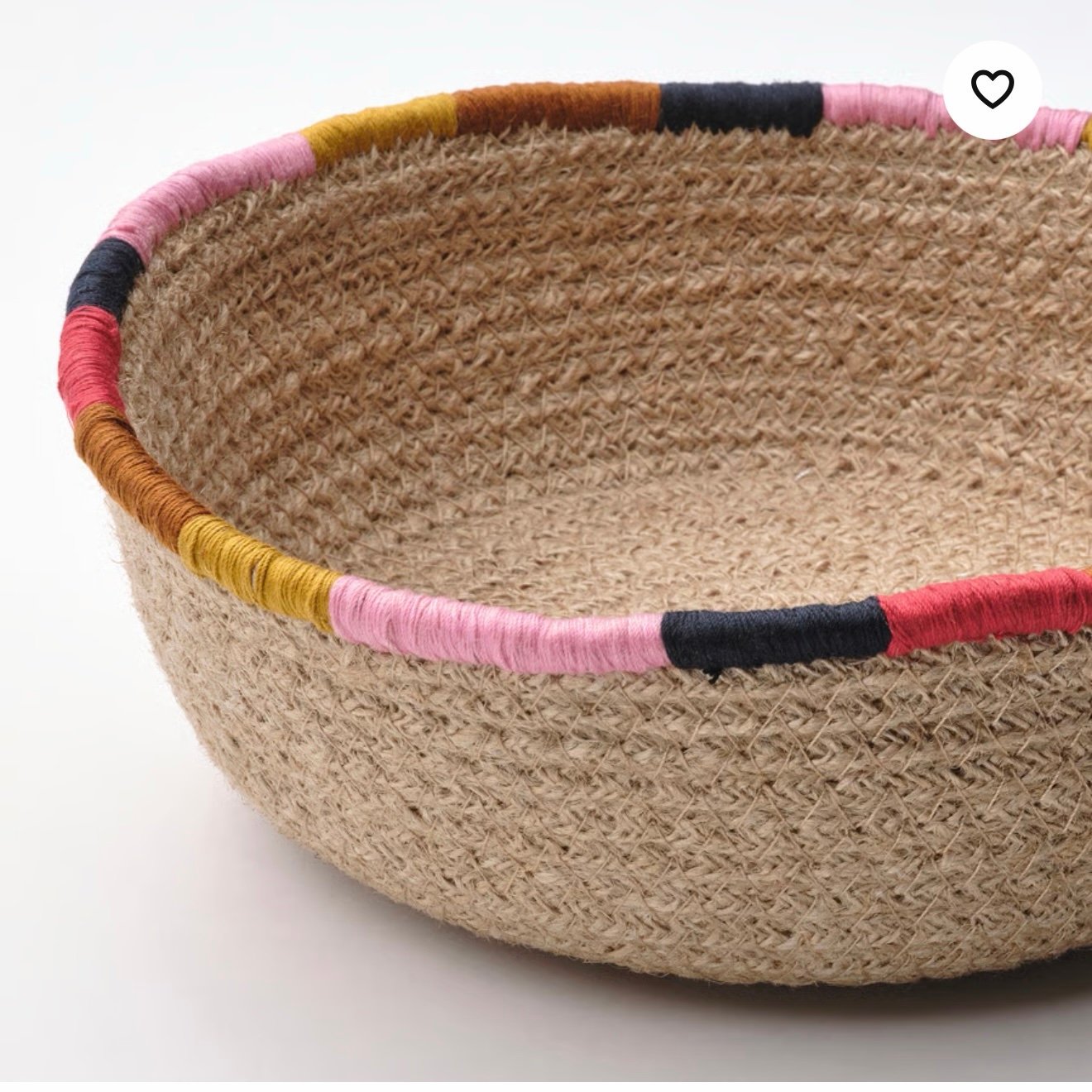 ✨MÄVINN
Basket, jute, 22 cm - Image 4