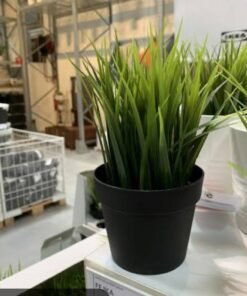 ✨FEJKA
Artificial potted plant, in/outdoor grass, 9 cm