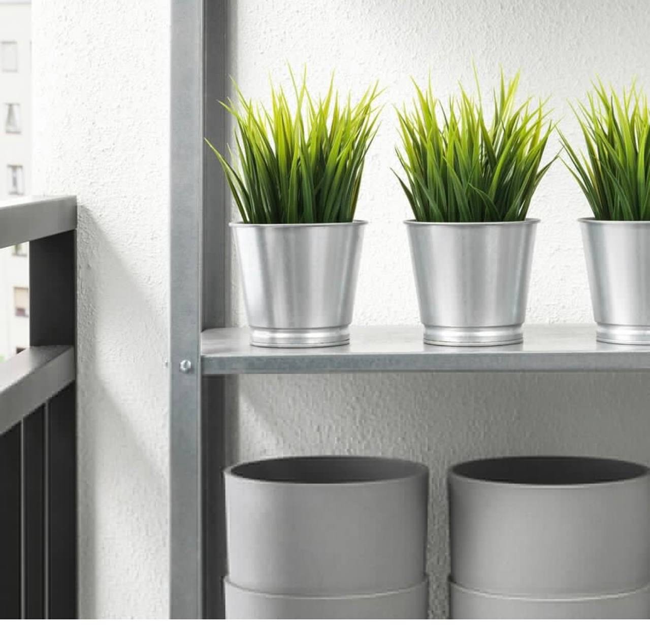✨FEJKA
Artificial potted plant, in/outdoor grass, 9 cm - Image 4