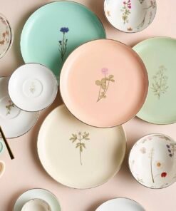 Alternative view of 4-Piece Side Plate Set (19 cm) 💕