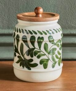 1.7L jar with a wooden lid 💕