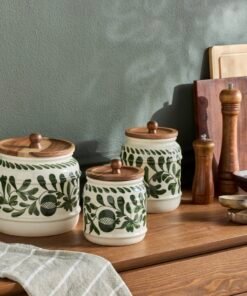 3.2L jar with a wooden lid 💕