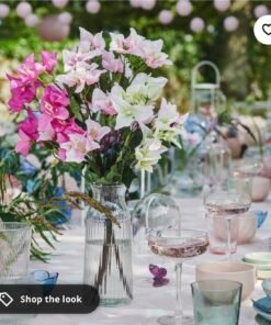 ✨SMYCKA
Artificial bouquet, in/outdoor/Bouganvilla mixed colours, 52 cm