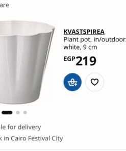 Alternative view of ✨KVASTSPIREA
Plant pot, in/outdoor/off-white, 9 cm
