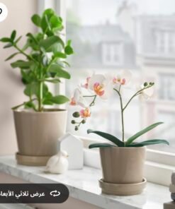 ✨FEJKA
Artificial potted plant, Orchid white, / 9 cm
🌿نبات صناعي في آنية, أوركيد /أبيض, 9 سم